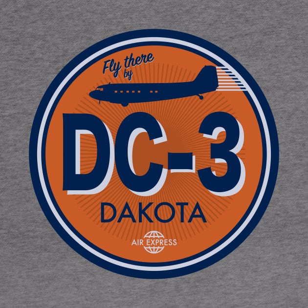 DC-3 Dakota by Tailgunnerstudios